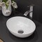 Alfi Brand Tall Brushed Nckl Tall Sqr Body Curved Spout Sgl Lever Bathroom Faucet AB1158-BN - alternate 2